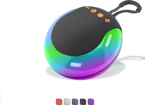 Büro Ev Ofis Hediyesi için 12x6x12CM Mini Fm Rgb Bluetooth Hoparlör