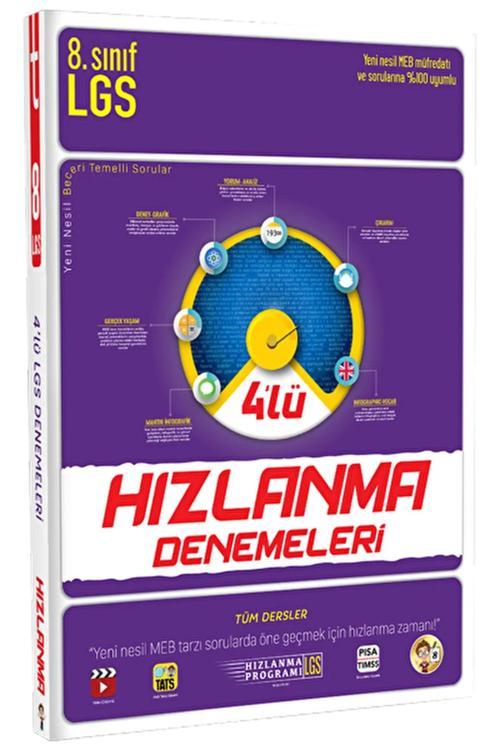 Tonguç Akademi 8. Sınıf LGS 4'lü Hızlanma Denemeleri Kolektif