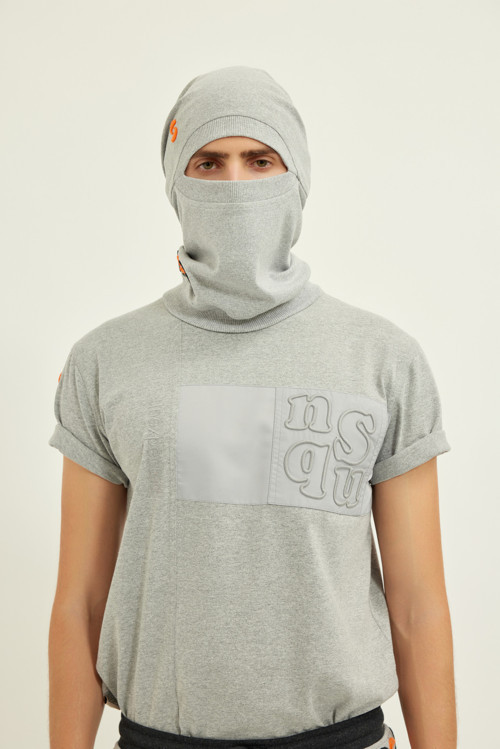 Unisex Im Kayak Gri Krom Maskesi