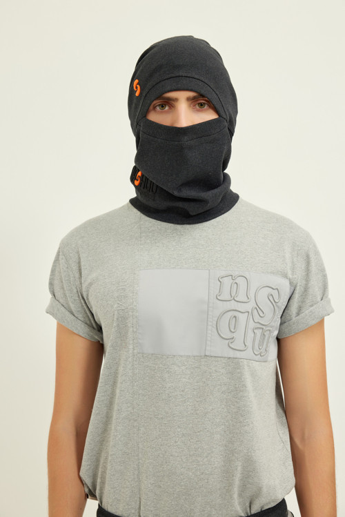 Unisex Im Kayak Antrasit Maskesi