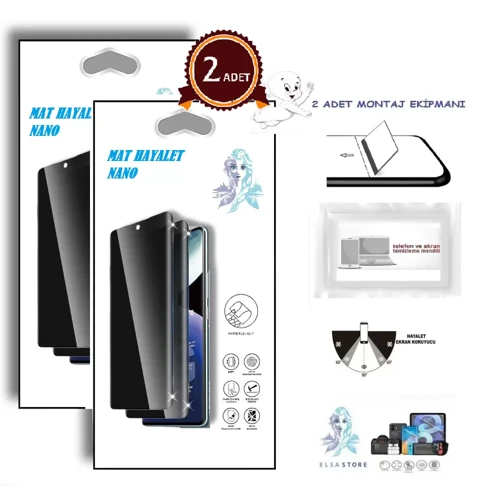 One PLUS ACE 3 Nano Ekran Koruyucu 2 Adet Ultra İNCE Esnek Nano MAT HAYALET