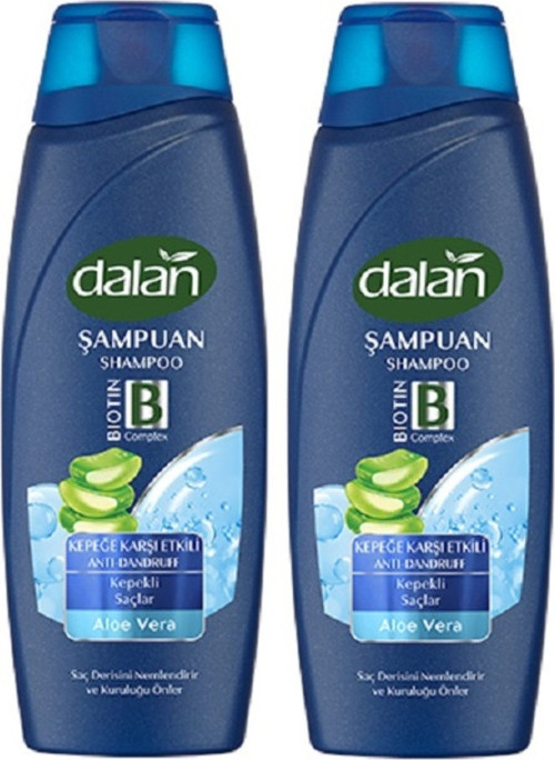 Şampuan Aloe Vera Özlü Kepeğe Karşıt Etkili 450 Ml x 2 Adet