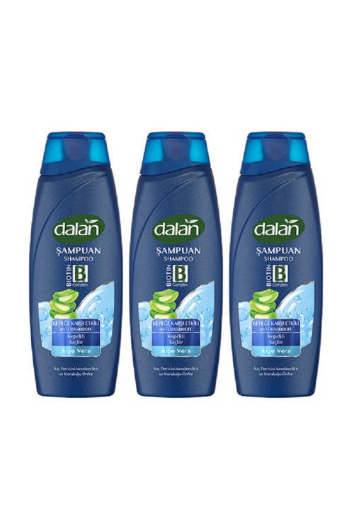 Şampuan Aloe Vera Özlü Kepeğe Karşıt Etkili 450 Ml x 3 Adet