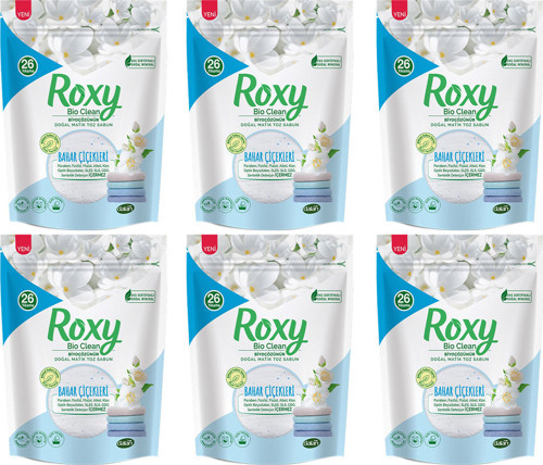 Roxy Matık Sabun Tozu 800gr Bahar 6 adet