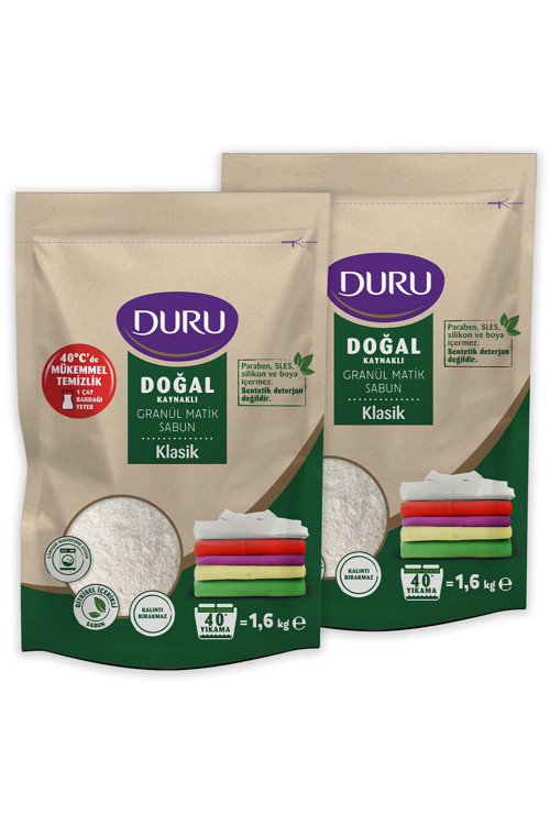 Granül Matik Sabun Klasik 2x1,6kg