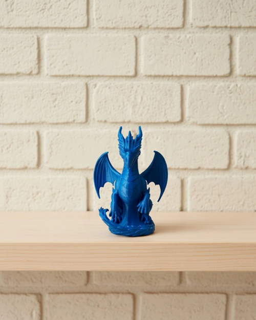 Fantastik Tasarım Ejderha Biblo 12 Cm Hediyelik Ev Ofis Aksesuarı