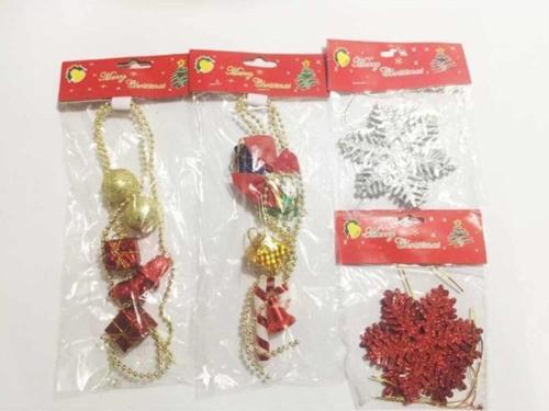 Yaldızlı Kar Kristalleri Taneleri Yılbaşı Çam Ağacı Süsü Süsleri