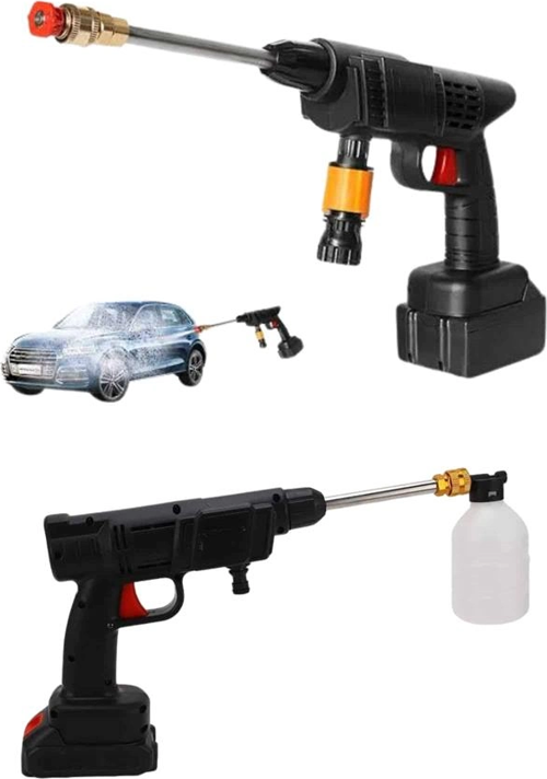 Bahçe Sulama Tabancası Makinesi Yüksek Basınçlı Akülü Yıkama Makinesi
