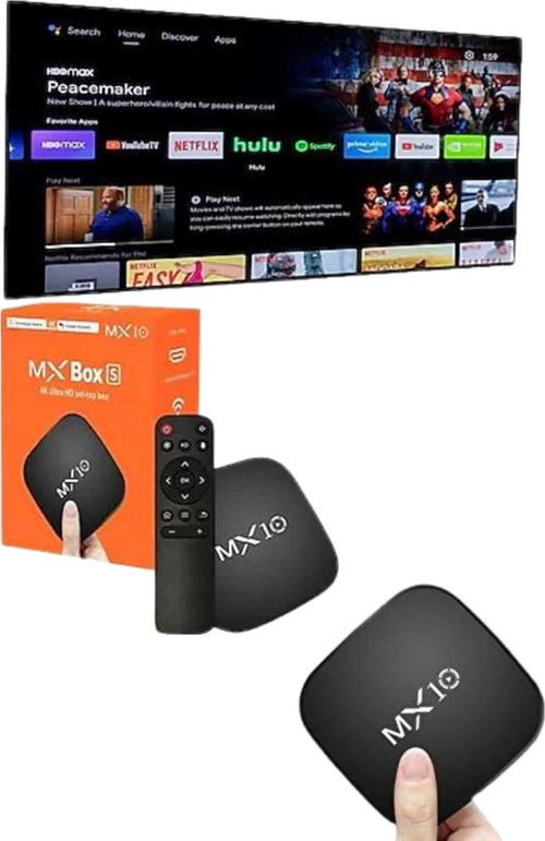 Mx Box Android Tv Media Sound 4k Ultra Hd Görüntü Kaliteli