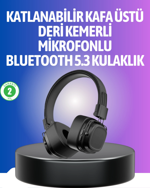 Uzun Süreli Rahat Kullanım İçin Kablosuz Bluetooth Kulaklık