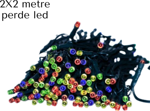 2x2 Metre Perde Led Işık