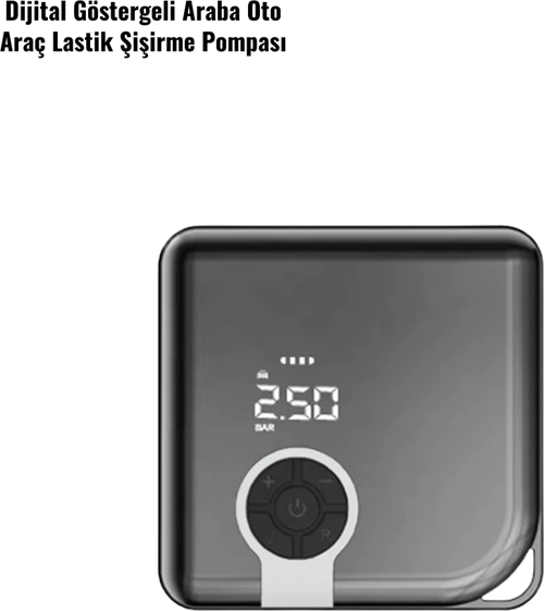 Zc001 Led Ekranlı Araç Pompası