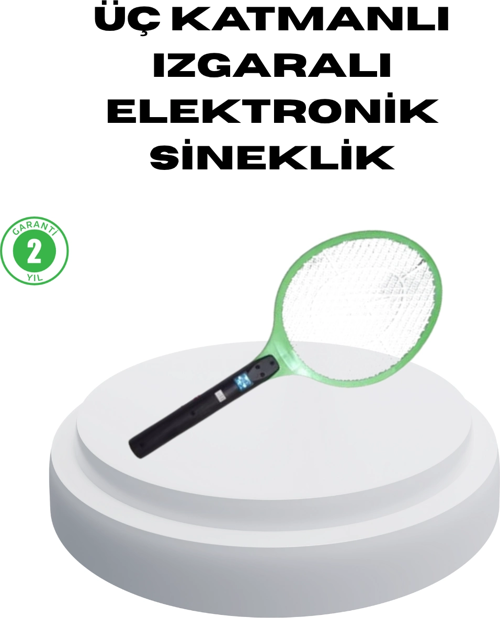 Pil İle Çalışan Elektronik Sinek Öldürücü – Çocuk Ve Evcil Hayvan Dostu Tasarım