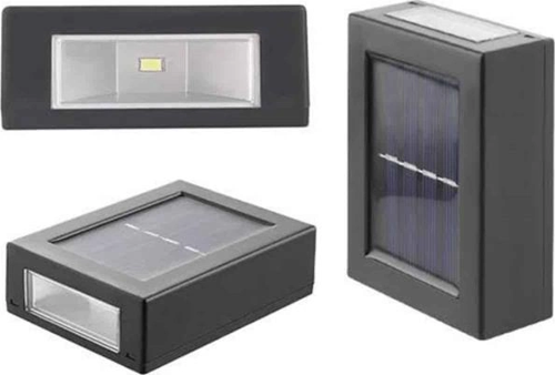Dekoratif Duvar Lambası Solar Güneş Enerjili Bahçe Aydınlatması