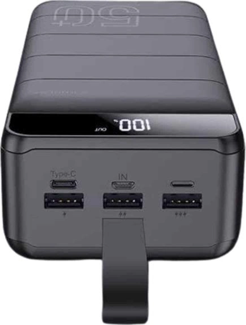 Powerbank Çoklu Şarj Girişi 50.000 Mah Taşınabilir Dijital Göstergeli