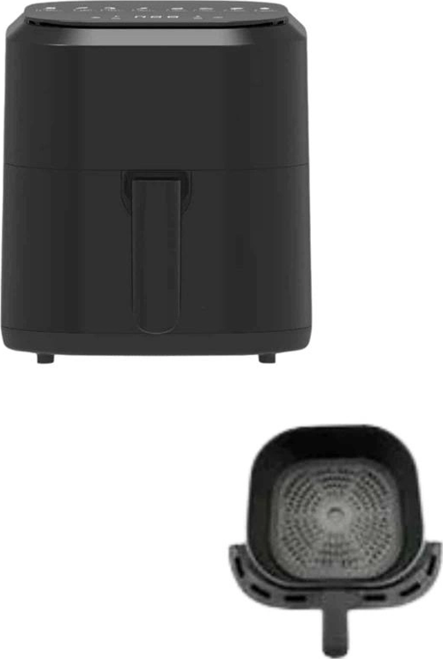 4l Airfryer Hazneli Hava Fritözü Yağsız Fritöz Taşınabilir Fırın İşlevi Gören Pratik