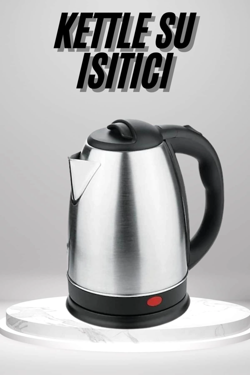 Su Isıtıcı 220 - 240 V Paslanmaz Çelik Kettle Uzun Ömürlü 2000 Watt