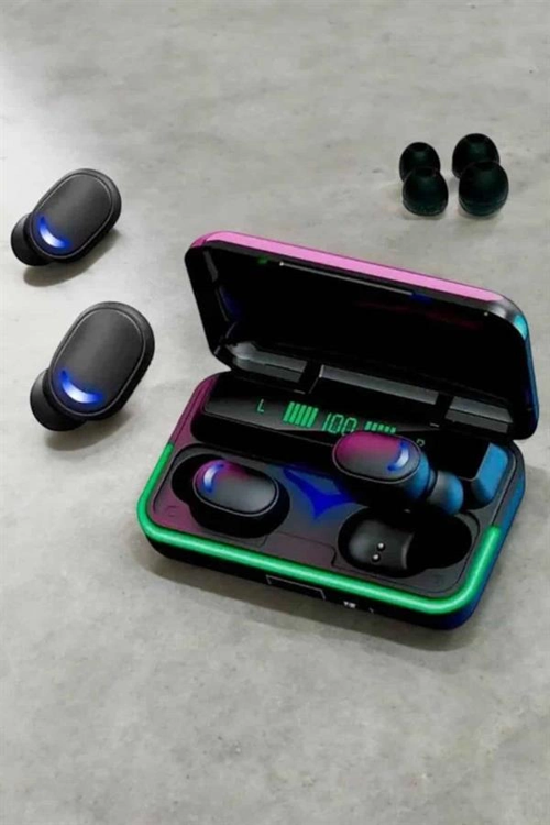 Android Ve İos Uyumlu Bluetooth Bağlantılı Powerbankli Kulaklık