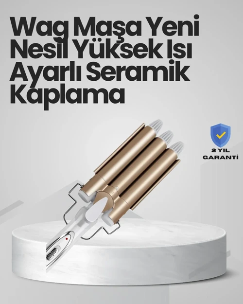 Bukle Saç Maşası – Kolay Kullanım, Sağlıklı Bukleler Yüksek Isılı