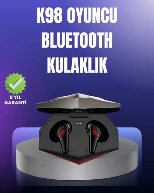 Bluetooth 5.0 Kablosuz Kulaklık Suya Dayanıklı