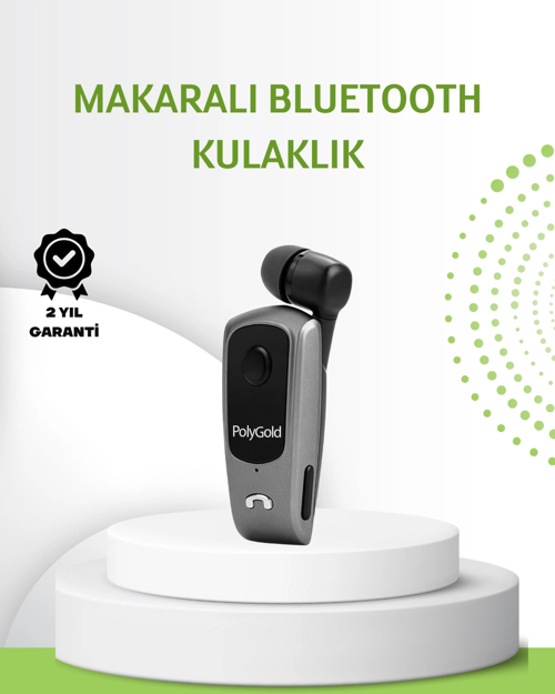 10 Saat Konuşma Süreli Klipsli Bluetooth Kulaklık
