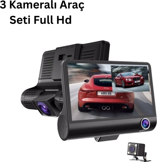 3 Kameralı Araç Dvr