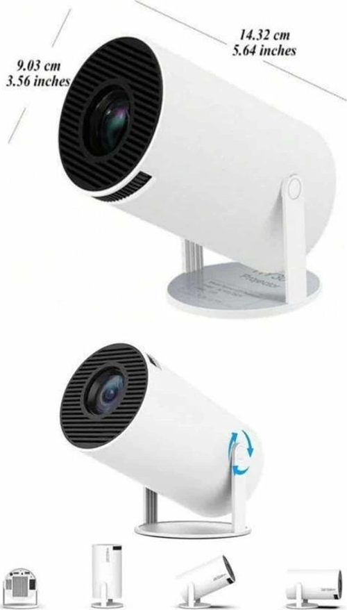 Ayaklı Projeksiyon Taşınabilir Mini Projektör Sinema Projektörü Android