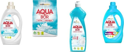 Doğal Mineralli Sıvı Beyaz + 4 Kg Beyaz + Elde Bulaşık + Sıvı Renkliler 4’Lü Set