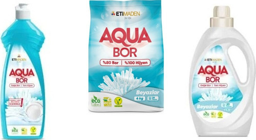 Doğal Mineralli Elde Bulaşık + 4 Kg Beyaz + Sıvı Beyaz 3 Lü Set