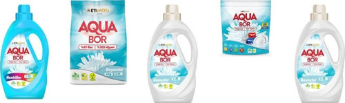Doğal Mineralli Sıvı Renkliler + 4 Kg Beyaz + Sıvı Beyaz + Tablet + Sıvı Beyaz 5 Li Set