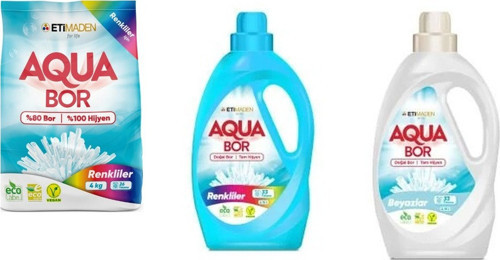 Doğal Mineralli 4 Kg Renkliler + Sıvı Renkliler + Sıvı Beyaz 3 Lü Set
