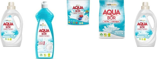 Doğal Mineralli Sıvı Beyaz + Elde Bulaşık + Tablet + 4 Kg Beyaz + Sıvı Beyaz 5 Li Set