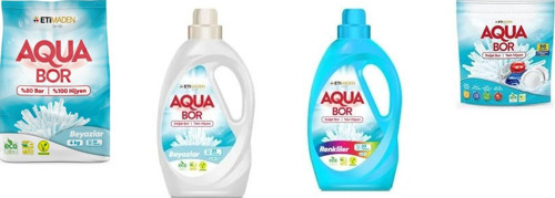 Doğal Mineralli 4 Kg Beyaz + Sıvı Beyaz + Sıvı Renkliler + Tablet 4 Lü Set