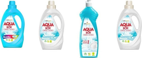 Doğal Mineralli Sıvı Renkliler + Sıvı Beyaz + Elde Bulaşık + Sıvı Beyaz 4 Lü Set