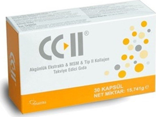 CC-II 30 Kapsül - Akgünlük Ekstraktı & Msm & Tip 2 Kollajen Takviye Edici Gıda