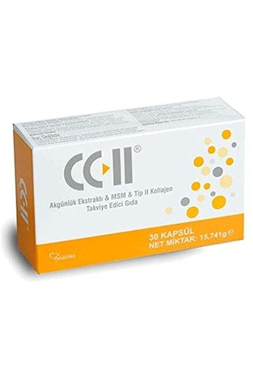 CC-II 30 Kapsül - Akgünlük Ekstraktı & Msm & Tip 2 Kollajen Takviye Edici Gıda Kategori: Min