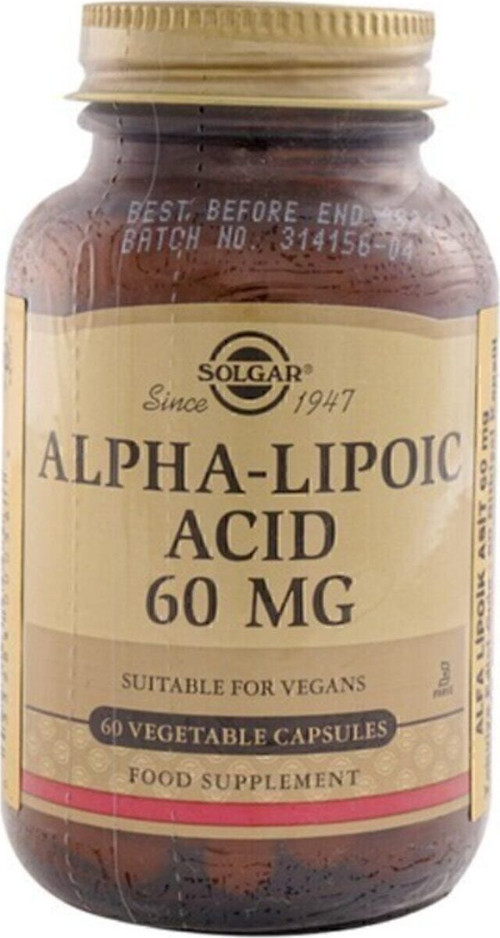 Alpha Lipoic Acid 60mg 60 Tablet