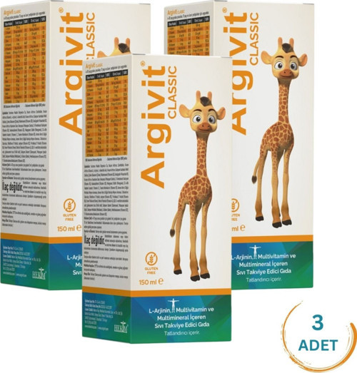 Classic Multivitamin Şurup 150 ml X 3' Lü Paket