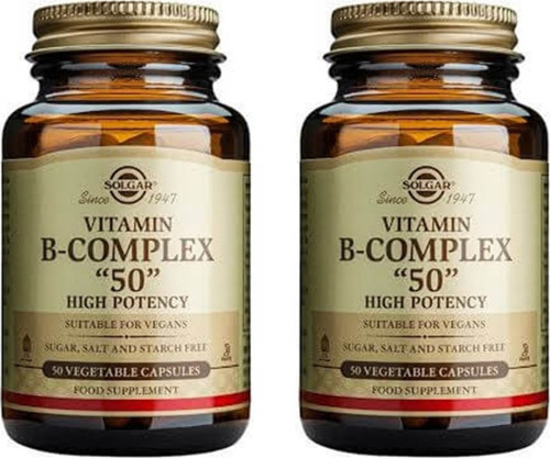 Vitamin B Complex &Quot;50&Quot; 50 Kapsül 2 Adet