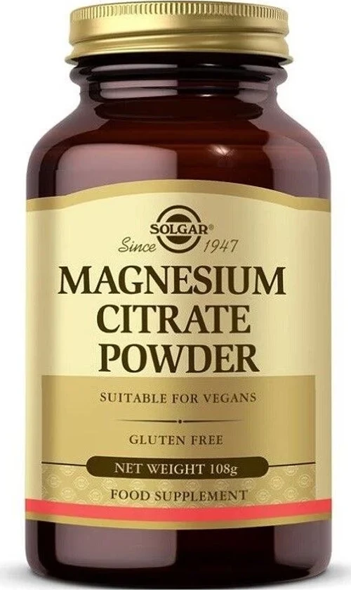 Magnesıum Cıtrate Powder Toz 108 Gr.
