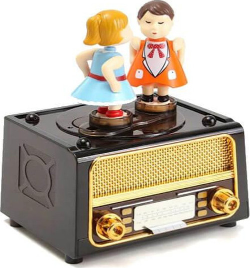 Radyo Müzikli Müzik Kutusu Kurmalı Dekoratif Hediyelik