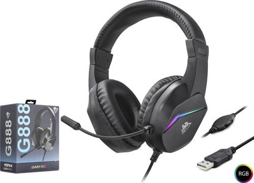 ieg™ Kulaklik Usb Rgb - Si̇yah G888