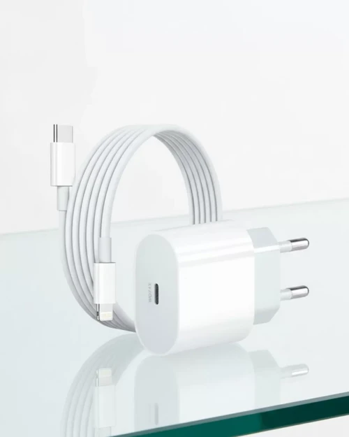 ieg™ iPhone 14 13 12 11 Pro Pro Max 20W PD Lightning Hızlı Şarj Cihazı