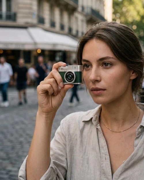 ieg™ Ultra Kompakt Mini Fotoğraf Makinesi 4K HD Video Selfie Kamerası