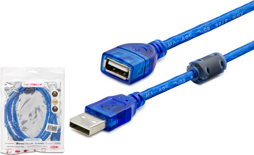 ieg™ Usb Uzatma Kablosu 3 M - Şeffaf Mavi̇ HDX7535