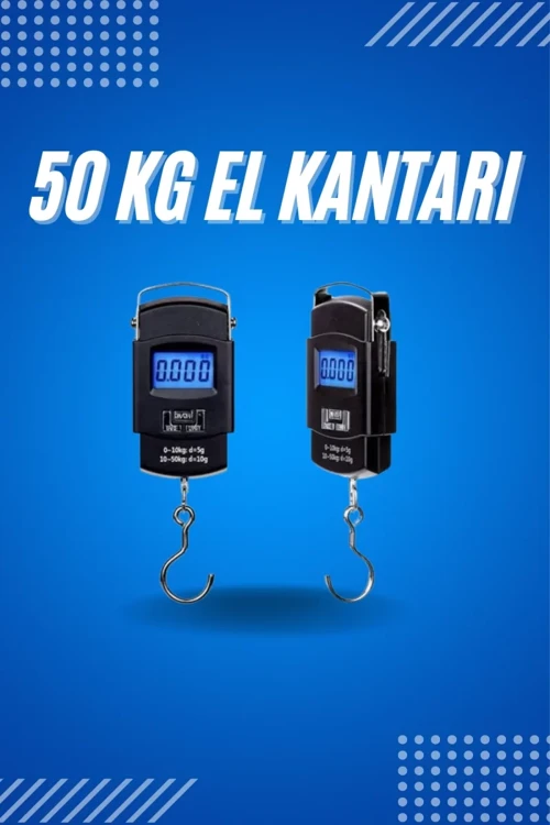 ieg™ 50 Kg Dijital El Terazisi Cep Tartısı El Kantarı Terazi