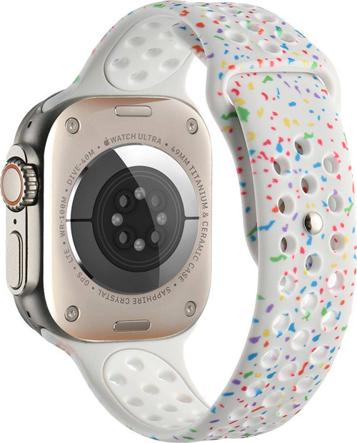 Watch Ultra 49mm Kordon Yeni Seri 2023 KRD-02 Silikon Kordon Kayış