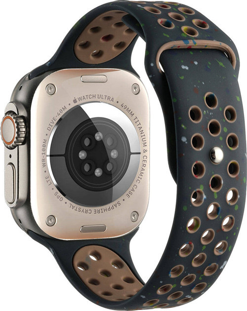 Watch 44mm Kordon Yeni Seri 2023 KRD-02 Silikon Kordon Kayış