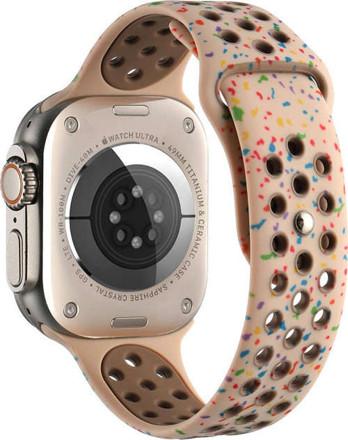 Watch 44mm Kordon Yeni Seri 2023 KRD-02 Silikon Kordon Kayış