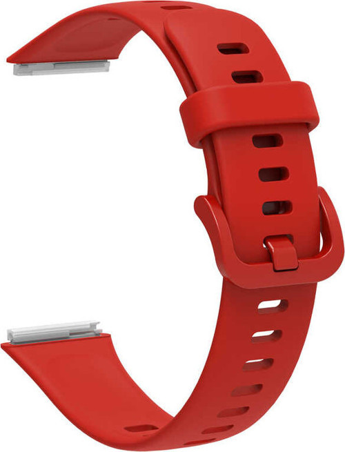 Huawei Band 7 Krd-71 Silikon Kordon Kırmızı